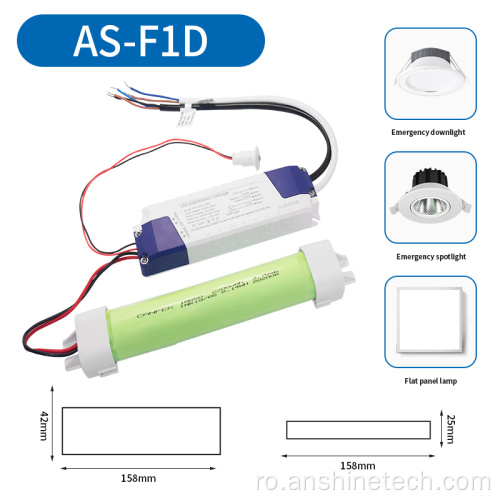 Șofer de urgență cu lumină LED ABS